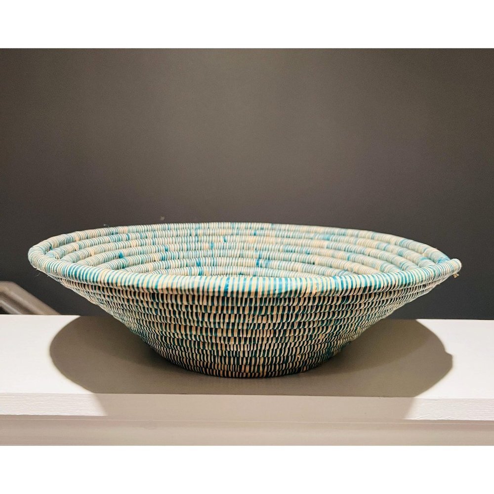 Handwoven Ravola Blessing Basket - 13.5"  Seagrass Wall Art - Boho Chic Ho…